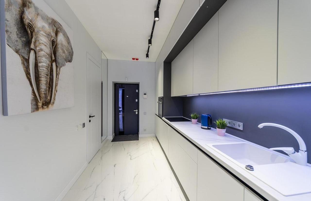 Fashionable Apartments. Smartplaza Metro Minskaya. Obolon Kiev Eksteriør bilde